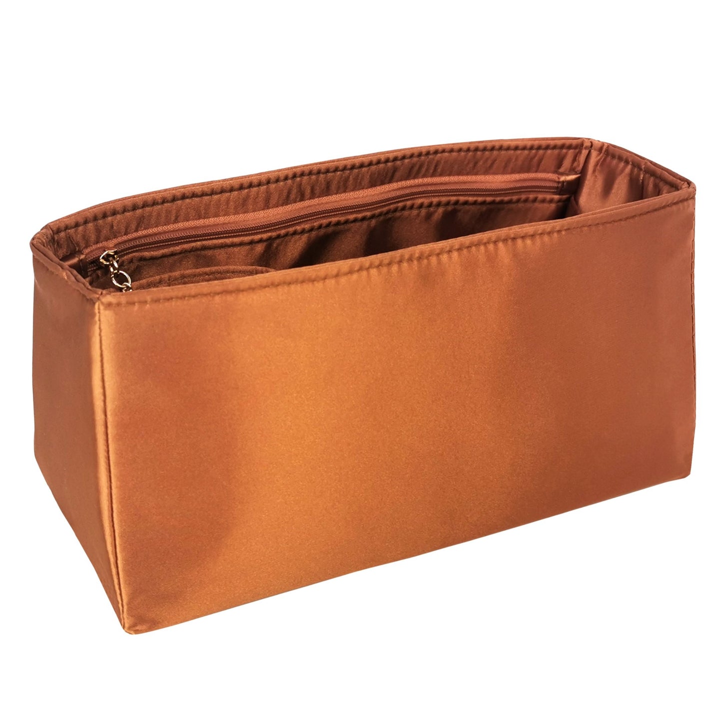 Bag Insert for (Prada, Galleria Large) Organizer of Silk Fabric