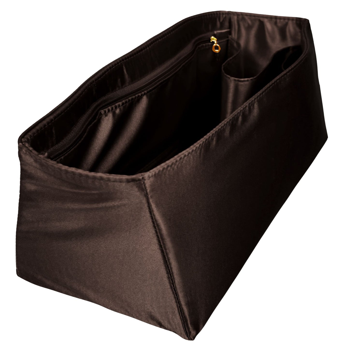 Bag Insert for (Michael Kors, Hamilton Medium Leather Satchel) Organizer of Silk Fabric