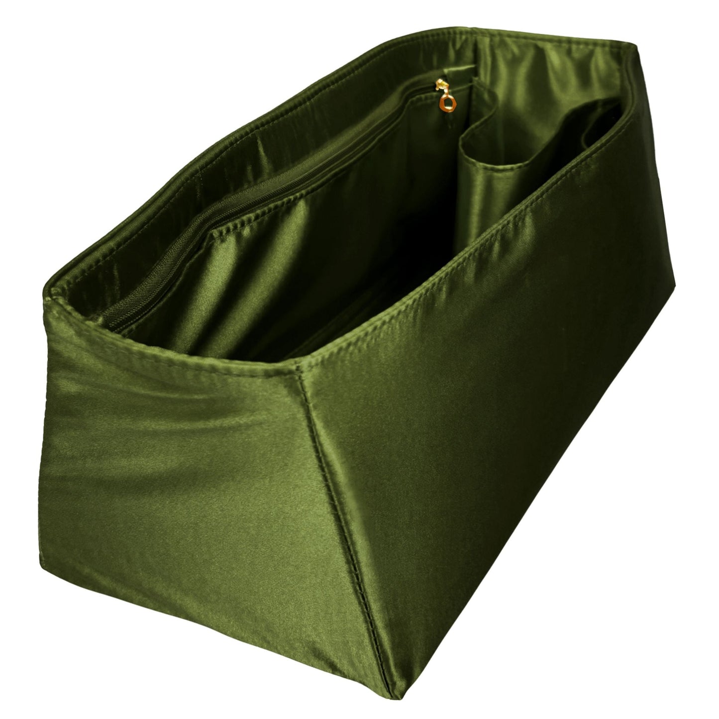 Bag Insert for (LV, Odeon Tote MM (Medium)) Organizer of Silk Fabric