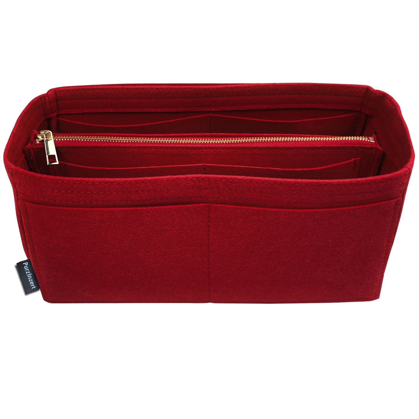 Bag Insert for (Ferragamo, Folded tote bag Large) Organizer of Felt Fabric