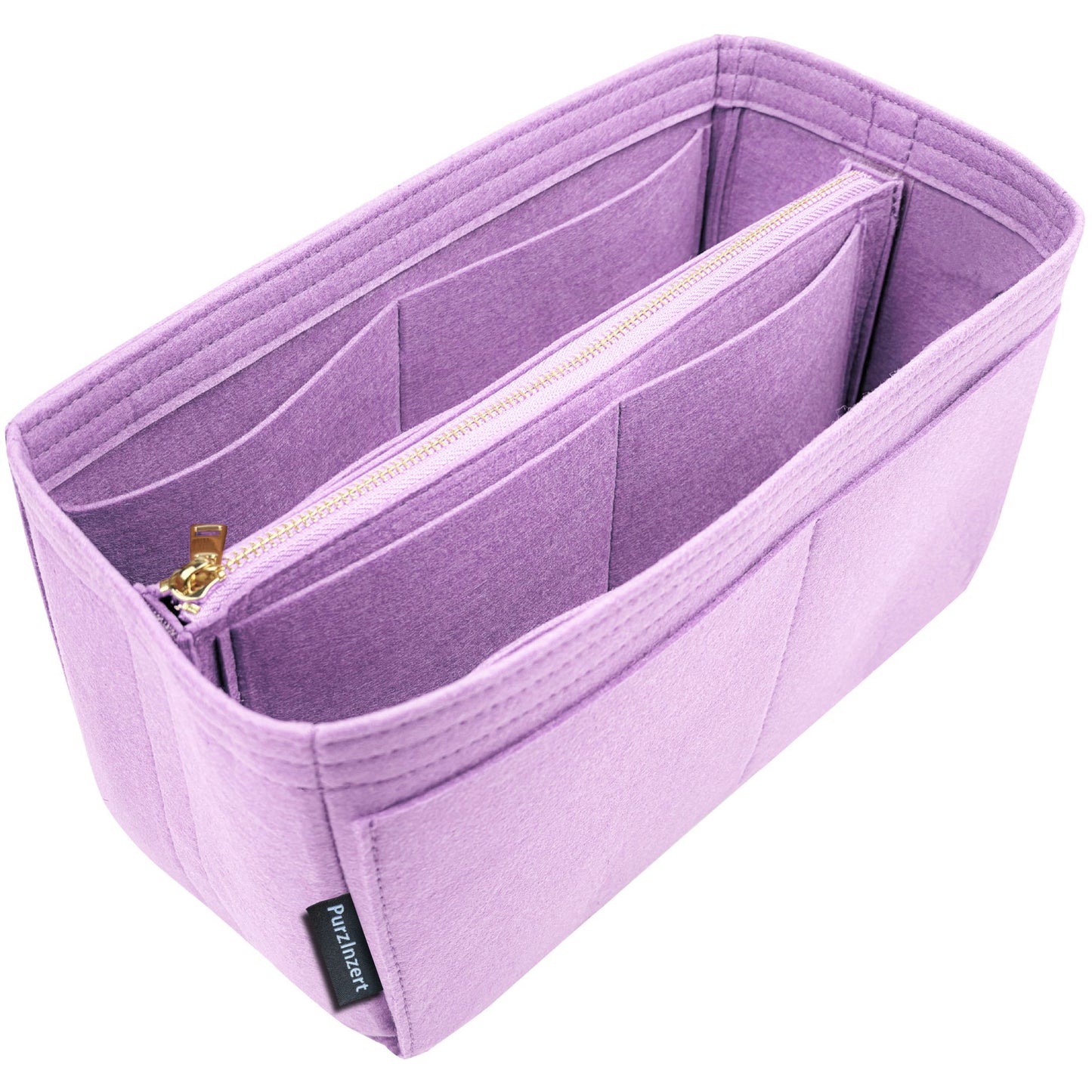 Bag Insert for (Gucci, Borsetto large boston bag) Organizer of Felt Fabric