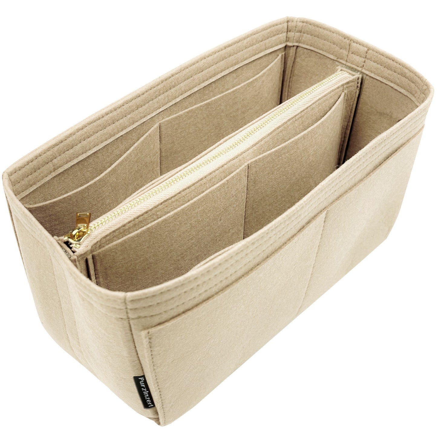 Bag Insert for (Chanel, Deauville Canvas Large) Organizer of Felt Fabric