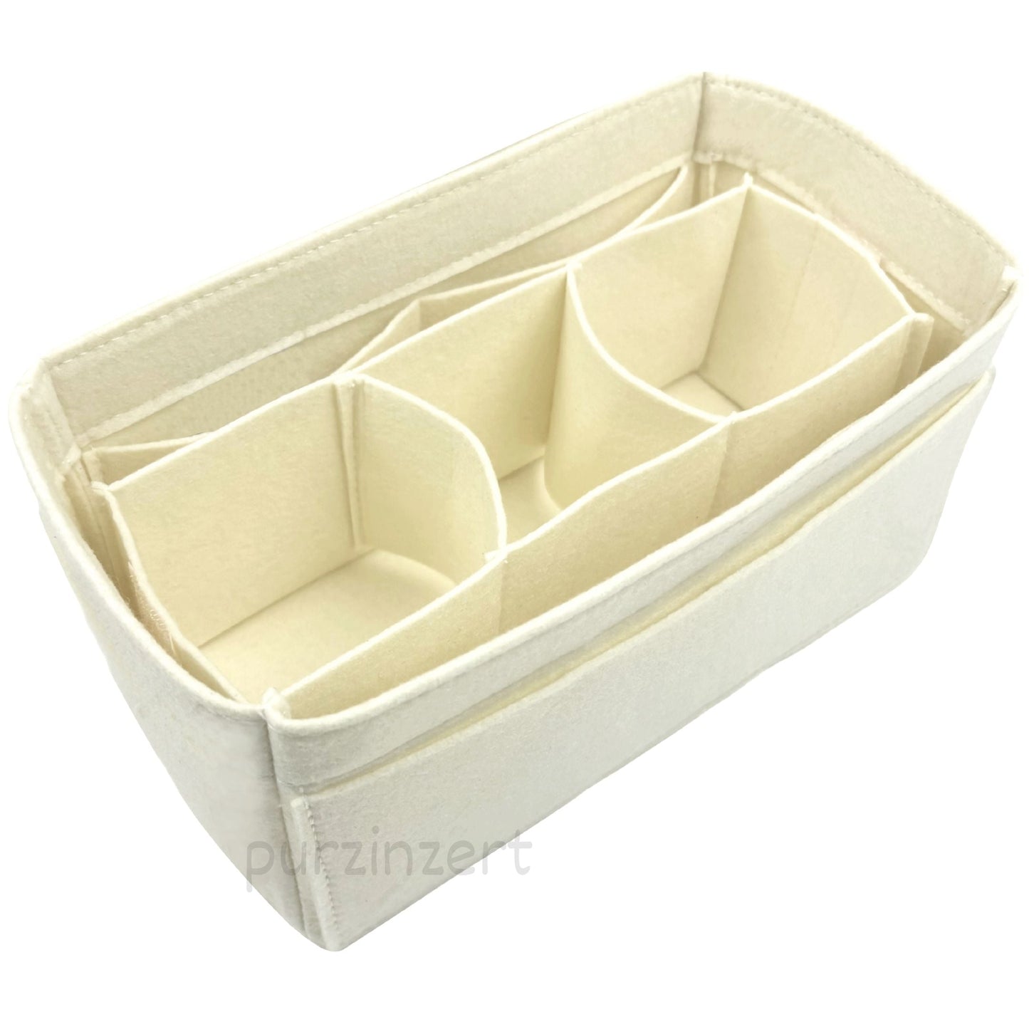 Bag Insert for (Goyard, Muse Vanity Case) Organizer of Felt Fabric