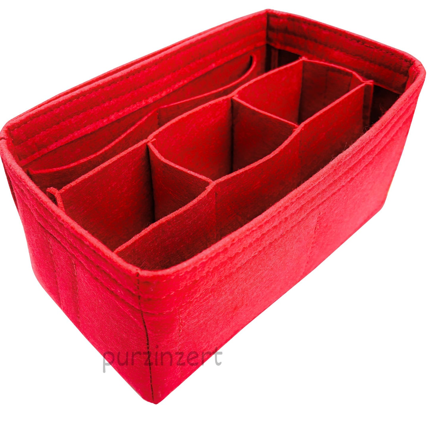 Bag Insert for (Celine, SQUARE VANITY CASE) Organizer of Felt Fabric
