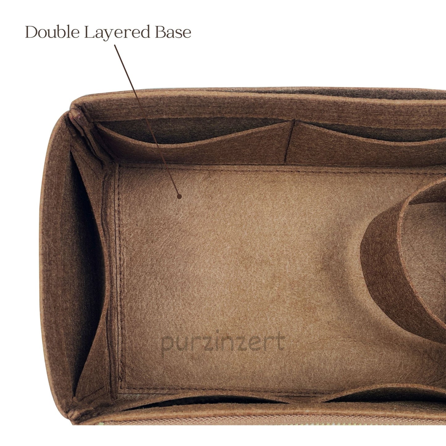 Bag Insert for (LV, Noe Large) Organizer of Felt Fabric