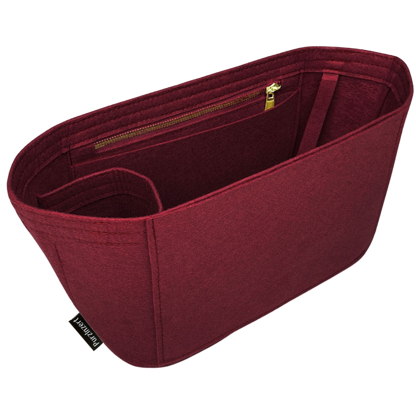 Bag Insert for (Balenciaga, Hampton Carry Small) Organizer of Felt Fabric