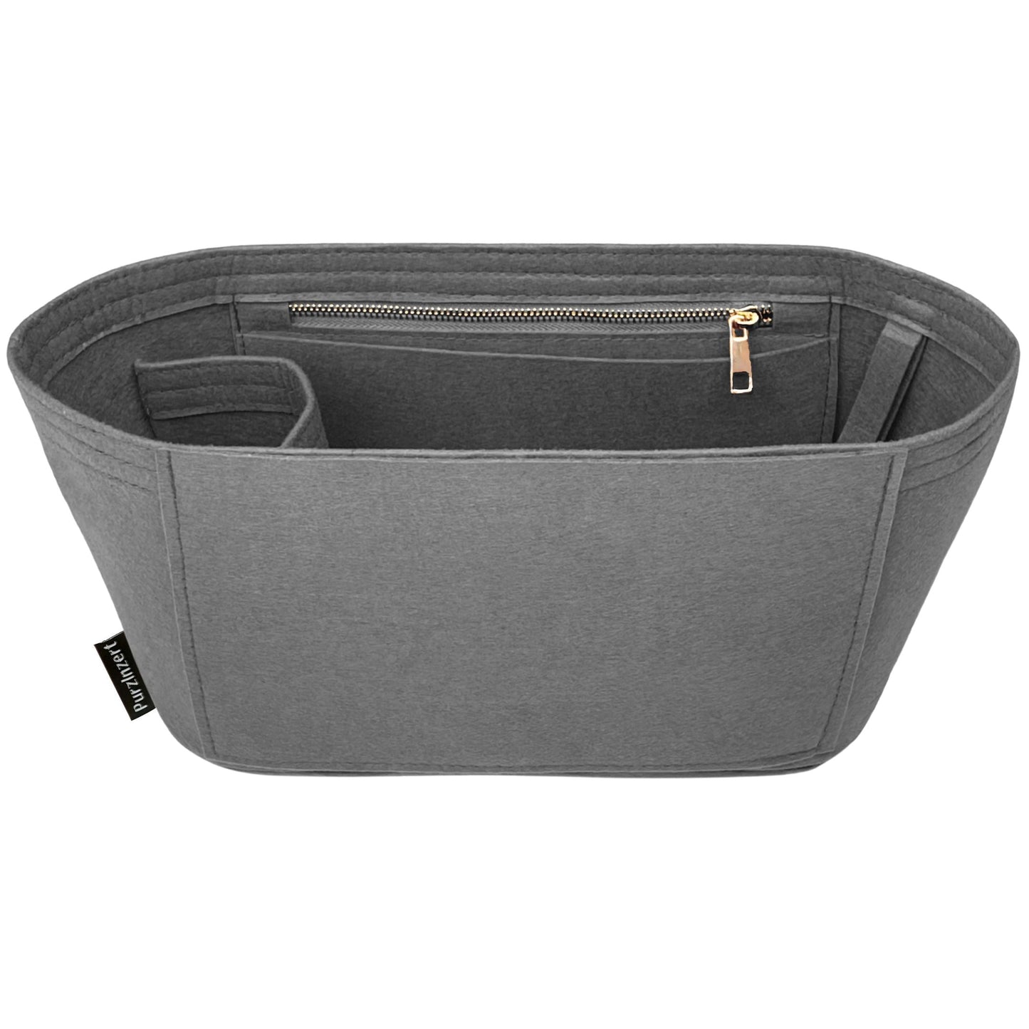 Bag Insert for (Balenciaga, Bel Air Carry All Medium) Organizer of Felt Fabric