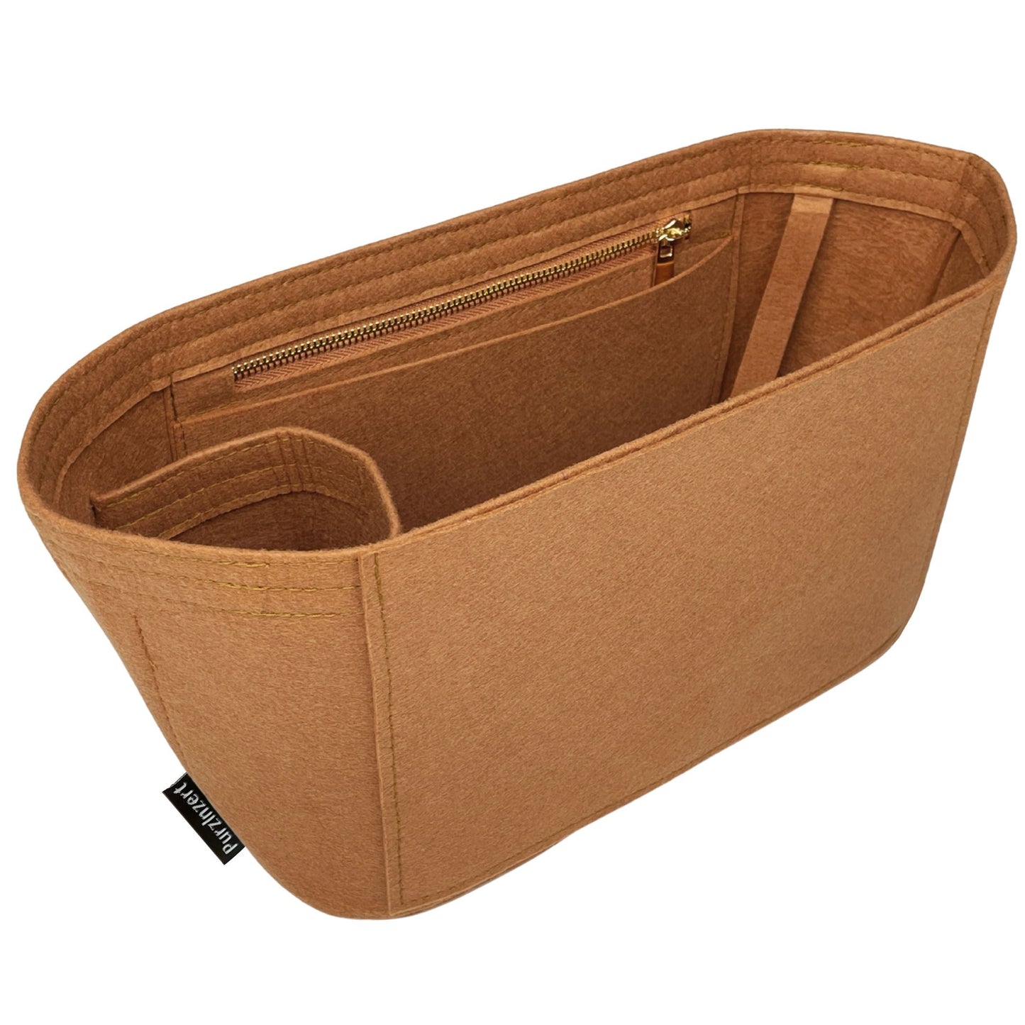 Bag Insert for (Balenciaga, Bel Air Carry All Medium) Organizer of Felt Fabric