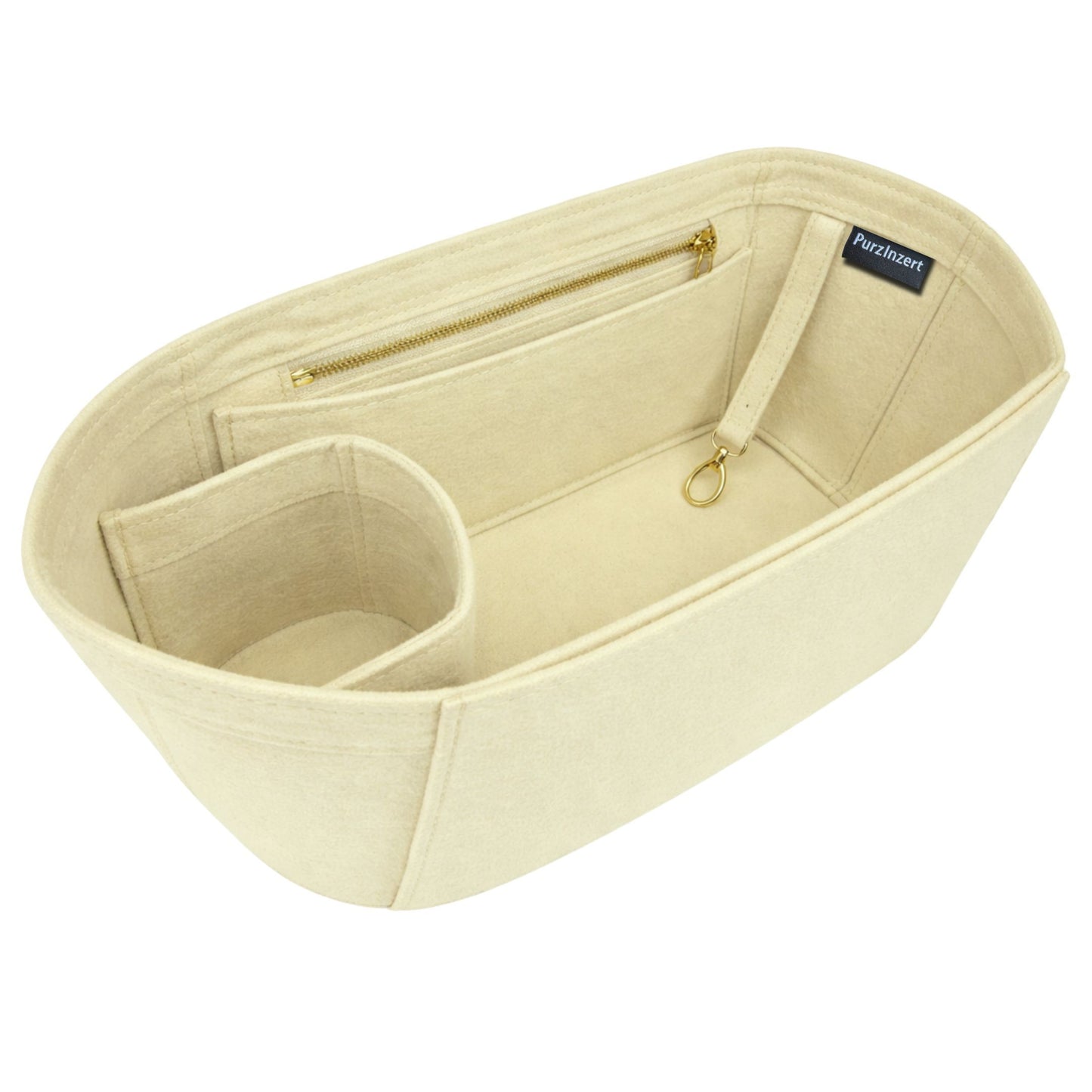 Bag Insert for (Gucci, Ophidia GG Small Tote) Organizer of Felt Fabric