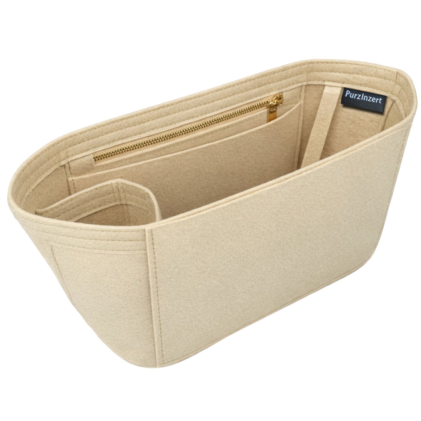 Bag Insert for (LV, Belmont PM (Small)) Organizer of Felt Fabric