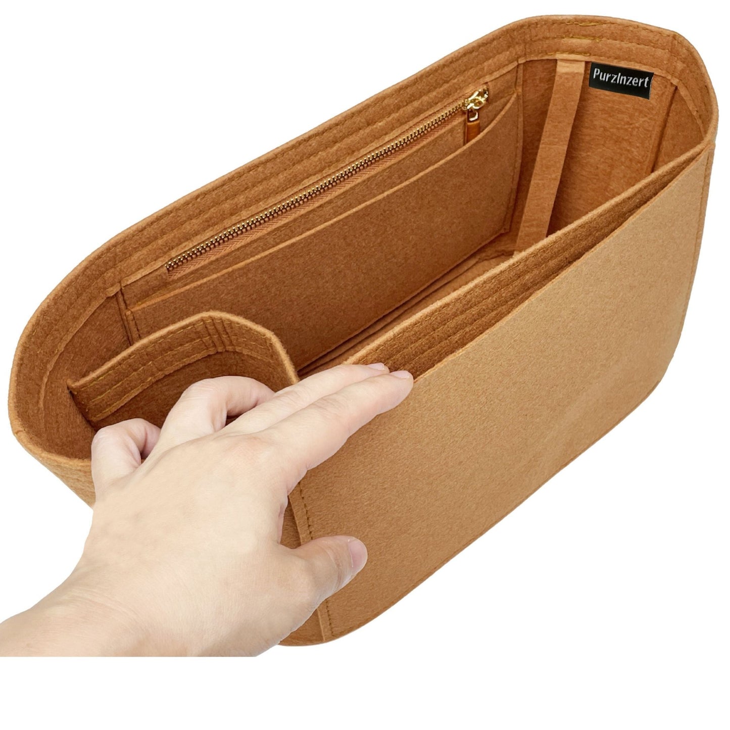 Bag Insert for (Celine, Small Cabas Phantom) Organizer of Felt Fabric