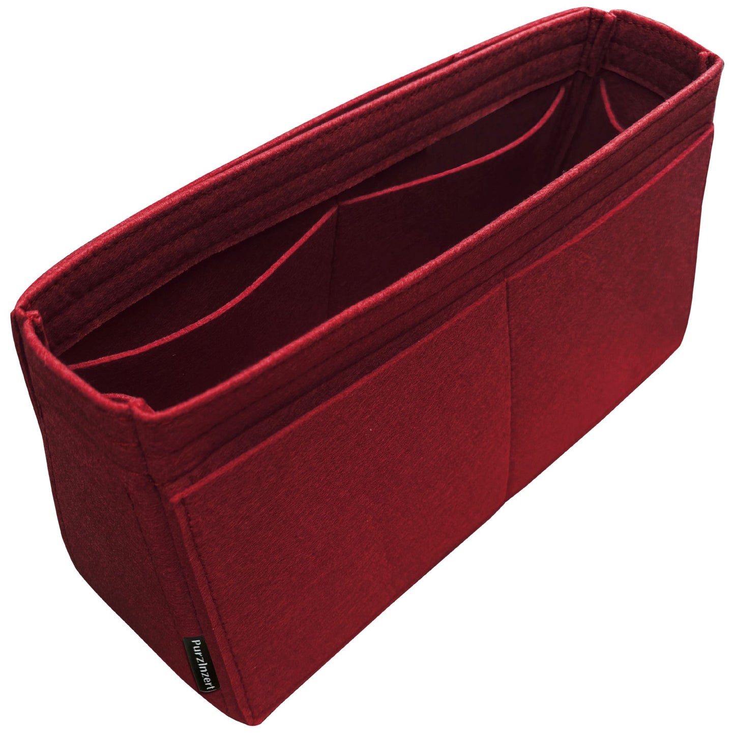 Bag Insert for (The Row, Soft Margaux 10 Bag in Leather) Organizer of Felt Fabric