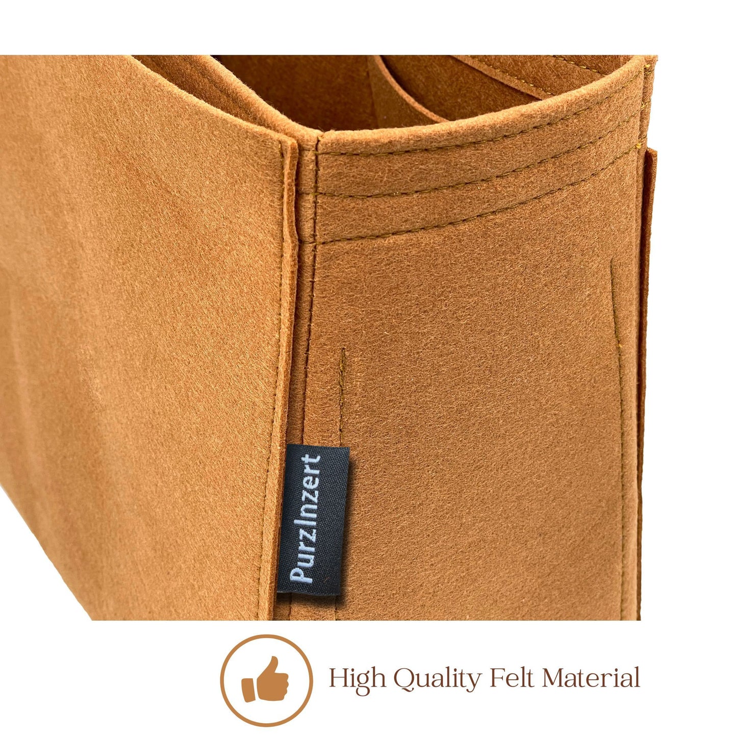 Bag Insert for (LV, Maida Hobo) Organizer of Felt Fabric
