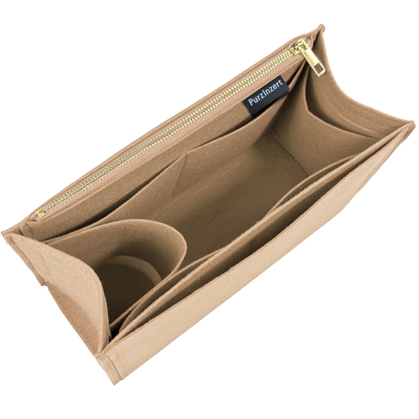 Bag Insert for (Coach, Cashin Carry 32) Organizer of Felt Fabric