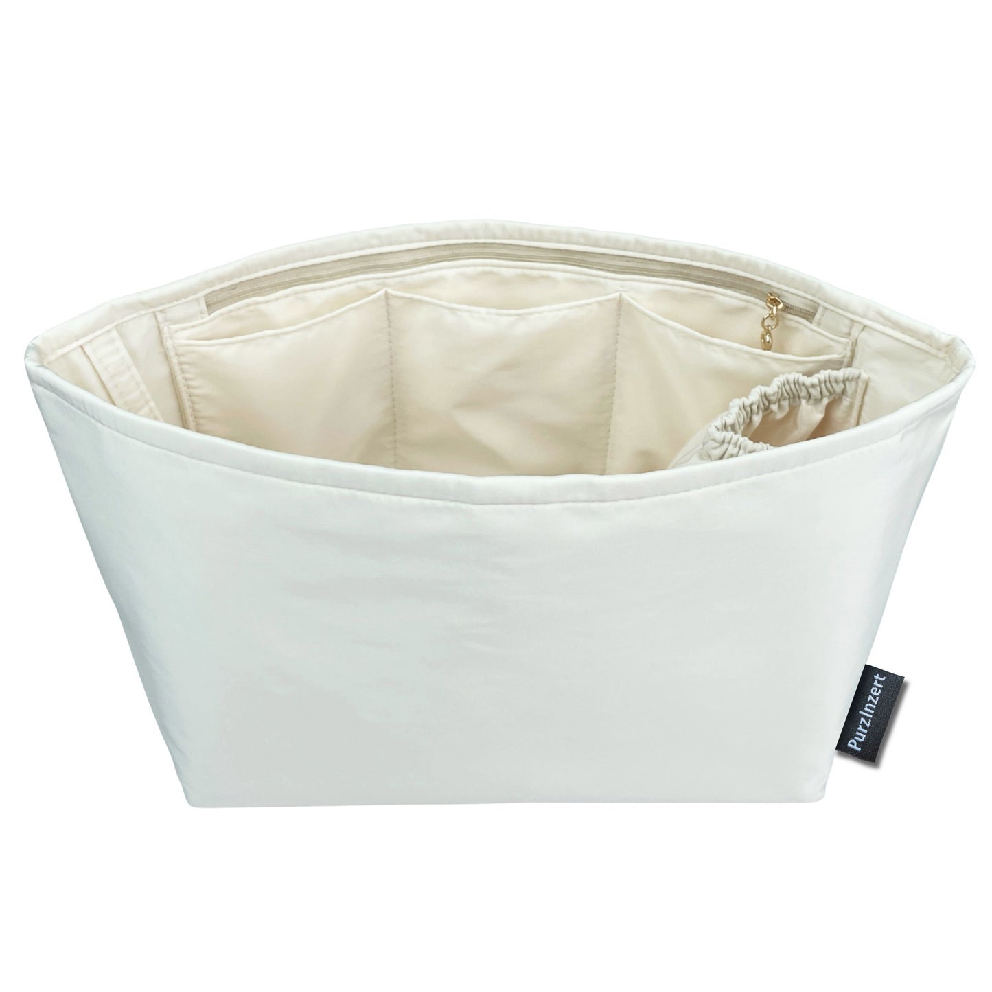 Bag Insert for (Portland Leather Goods, Zipper Tote Large) Organizer of Nylon Fabric