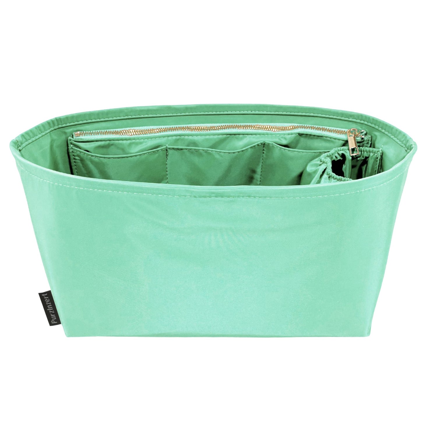 Bag Insert for (Bottega Veneta, Intrecciato North-South Tote Small) Organizer of Nylon Fabric
