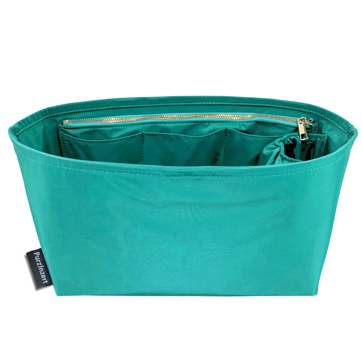 Bag Insert for (Portland Leather Goods, Zipper Tote Large) Organizer of Nylon Fabric