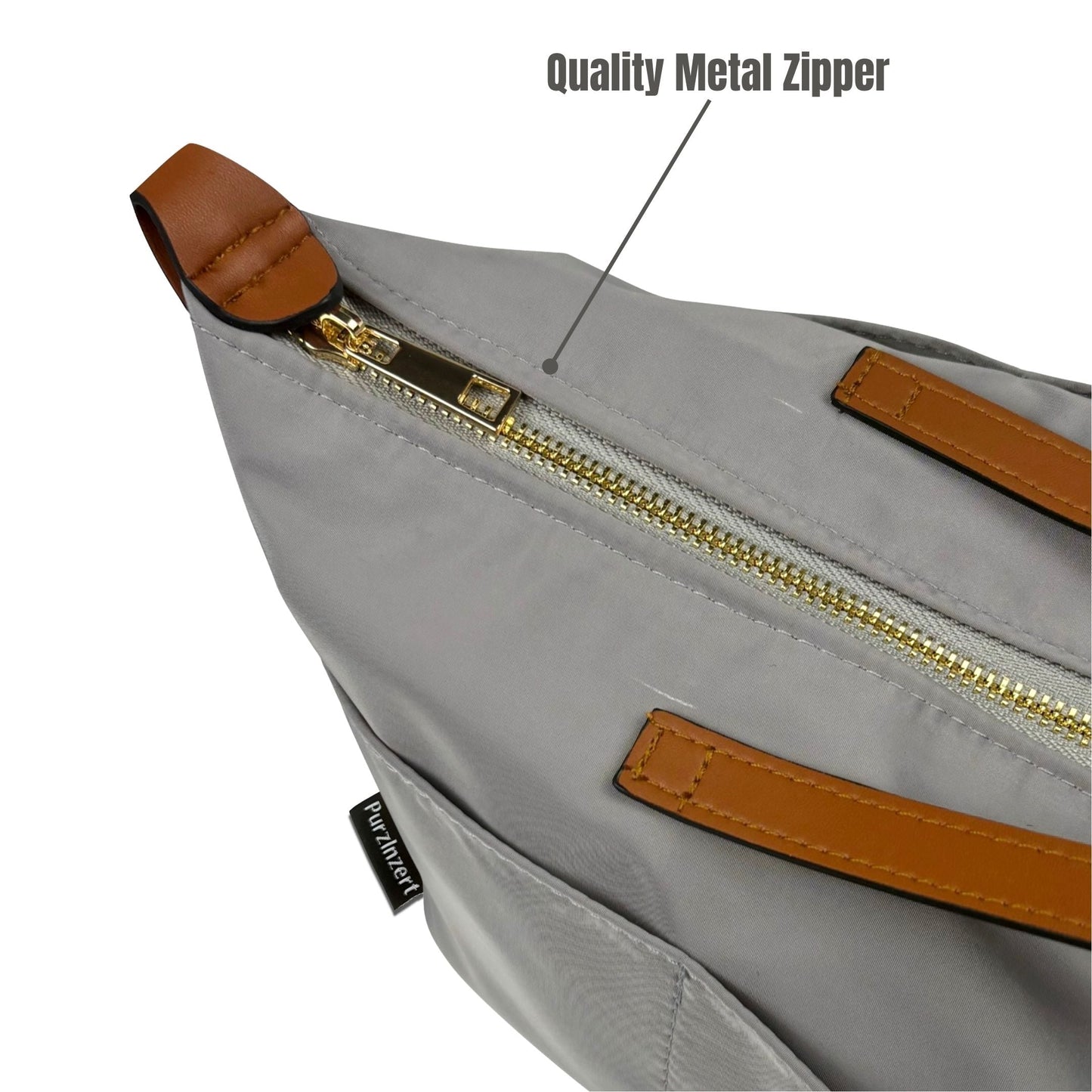 Bag Insert for (Balenciaga, Hourglass Soft Tote Large) Organizer of Nylon Fabric