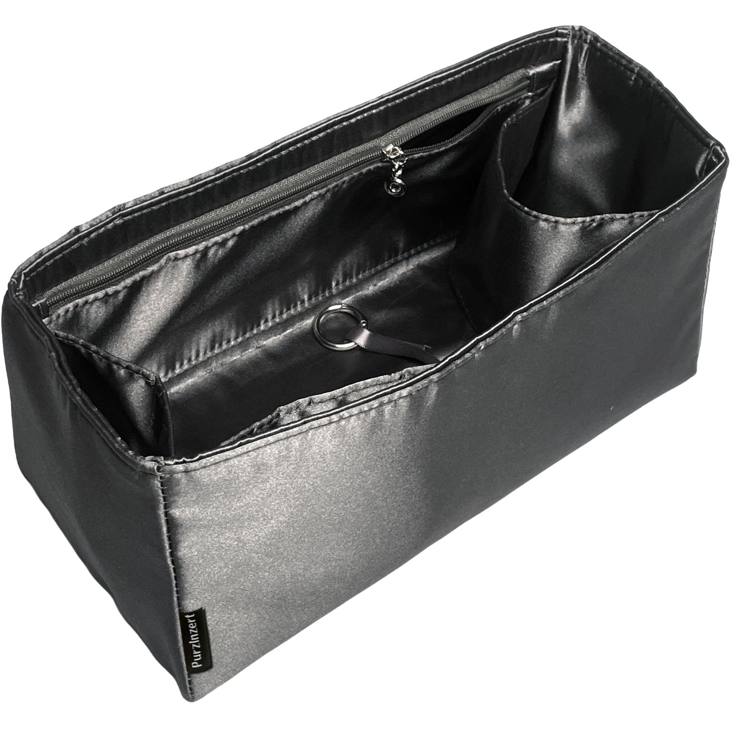 Bag Insert for (Bottega Veneta, Large Cabat Bucket 26cm) Organizer of Silk Fabric