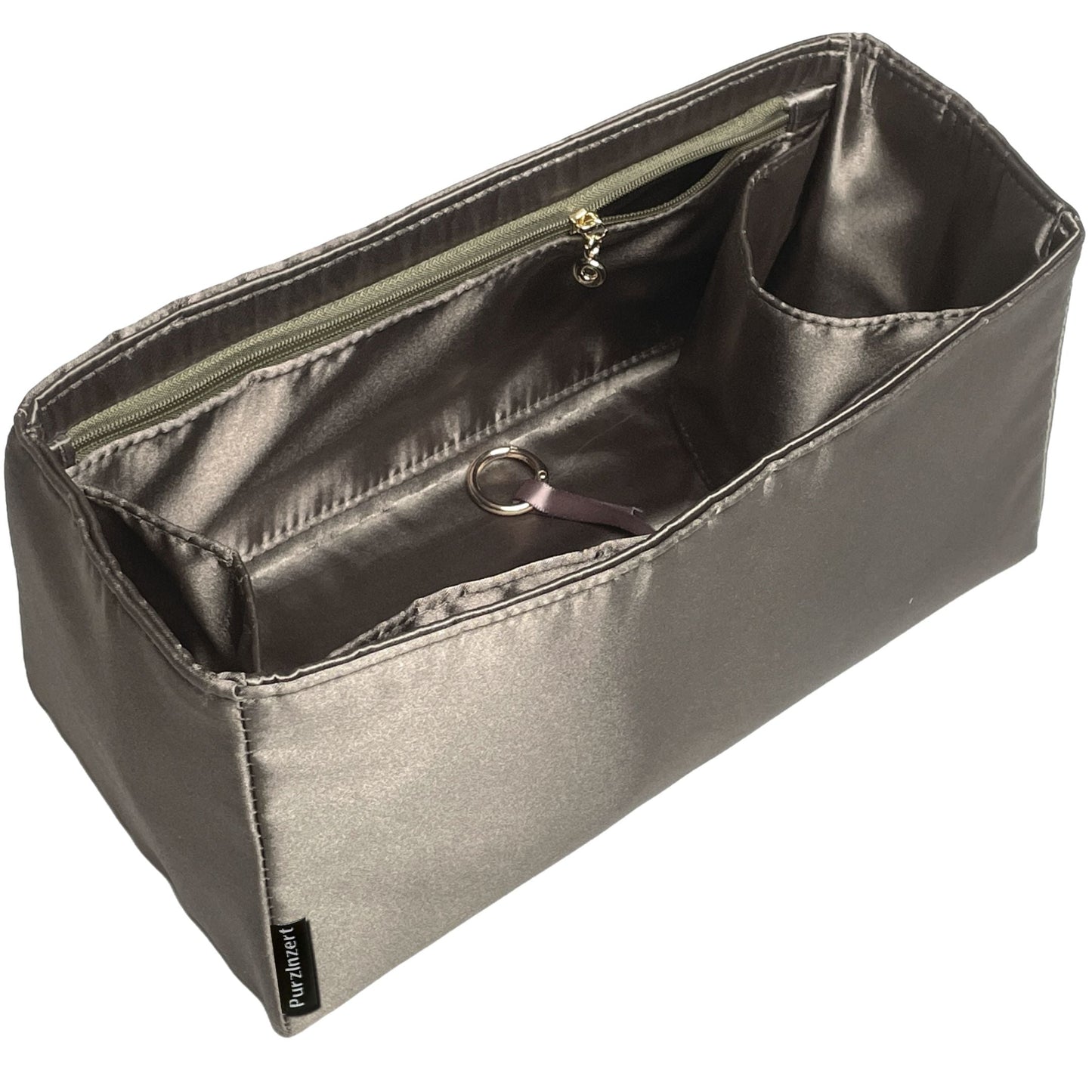 Bag Insert for (Balenciaga, Bel Air Hobo Bag Large) Organizer of Silk Fabric