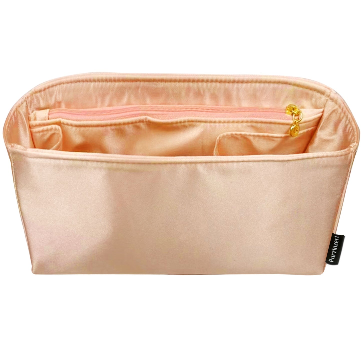 Bag Insert for (Bally, Easy Bally Tote) Organizer of Silk Fabric