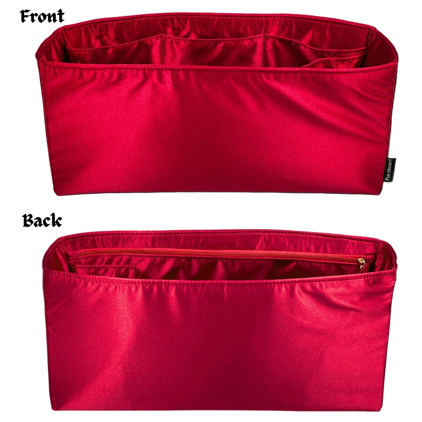 Bag Insert for (Chanel, Cerf Medium) Organizer of Silk Fabric