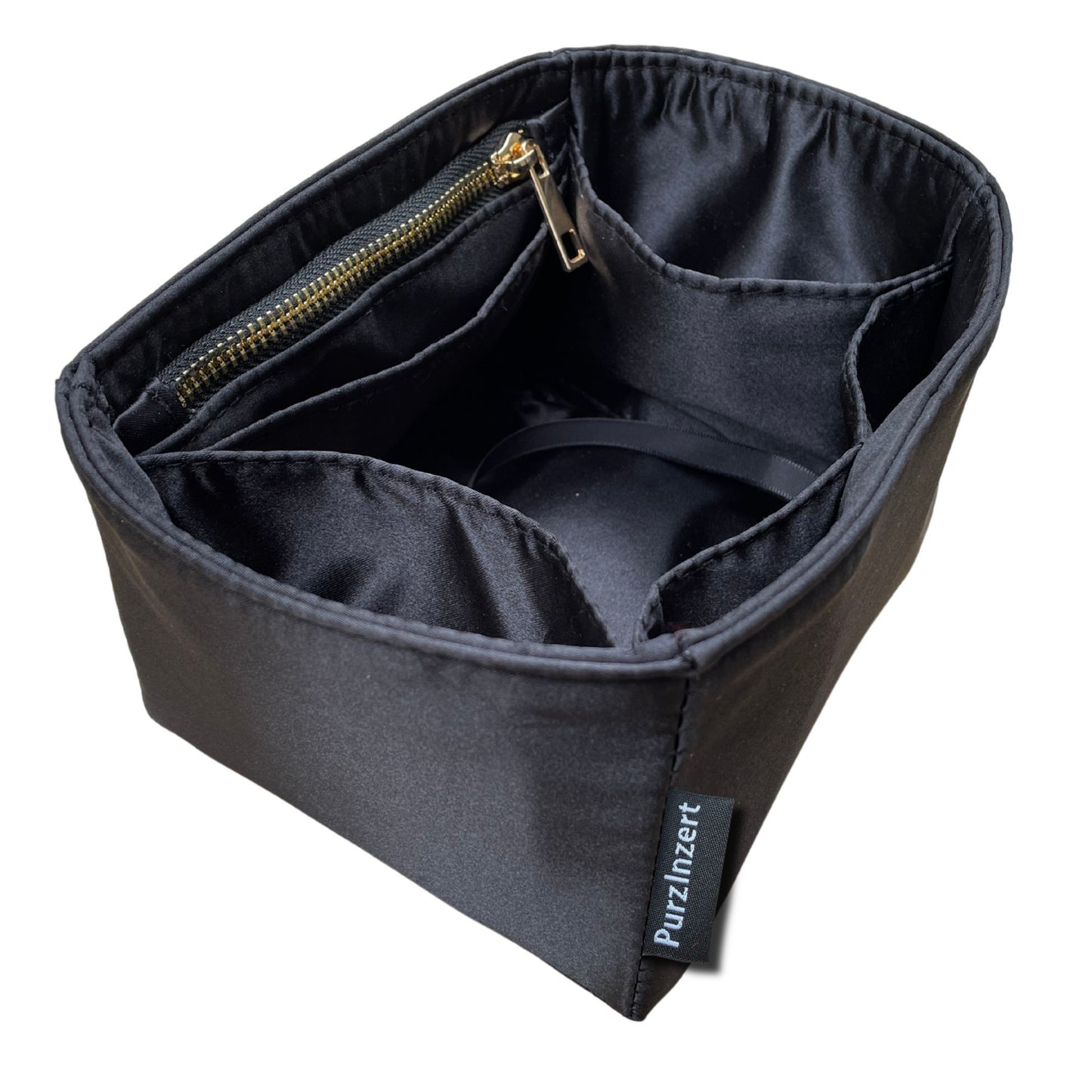 Bag Insert for (Hermes, In-the-Loop 18) Organizer of Silk Fabric