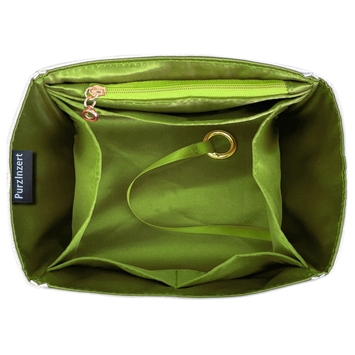Bag Insert for (Hermes, In-the-Loop 23) Organizer of Silk Fabric