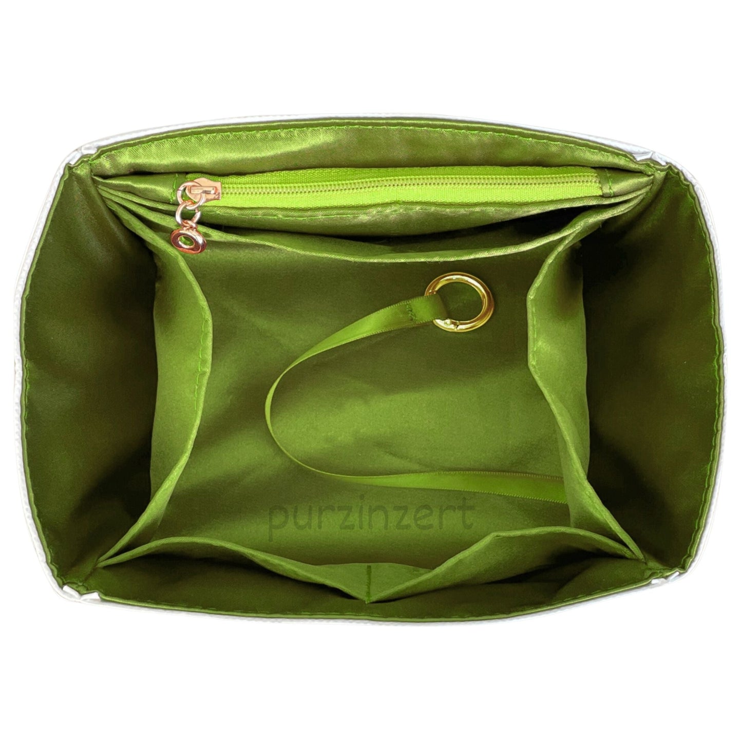 Bag Insert for (Hermes, Picotin 18 (PM)) Organizer of Silk Fabric