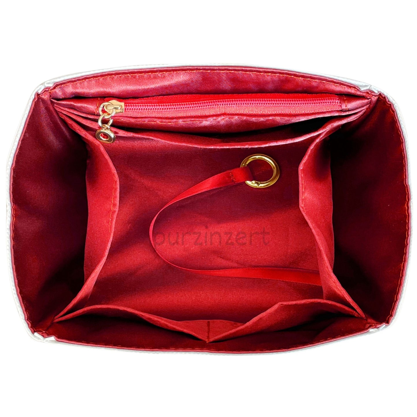 Bag Insert for (Hermes, Picotin 22 (MM)) Organizer of Silk Fabric