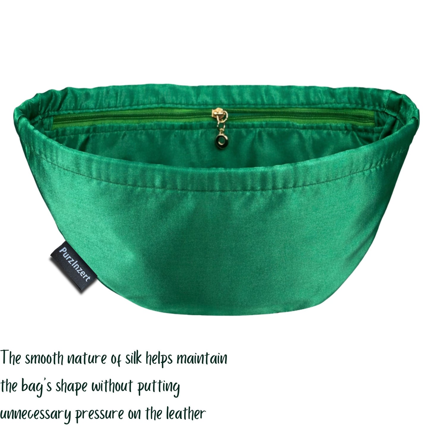 Bag Insert for (LV, Pochette Valley) Organizer of Silk Fabric