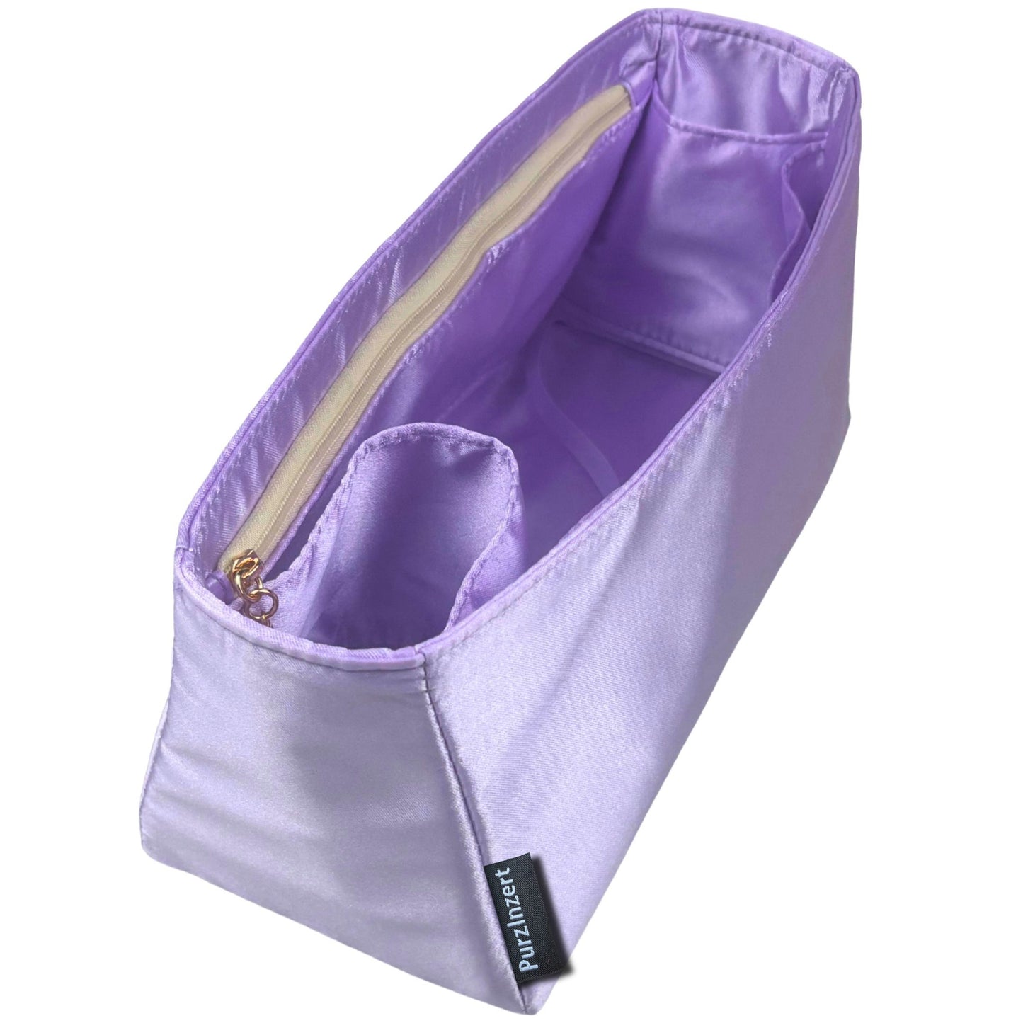 Bag Insert for (LV, Evora MM (Medium)) Organizer of Silk Fabric