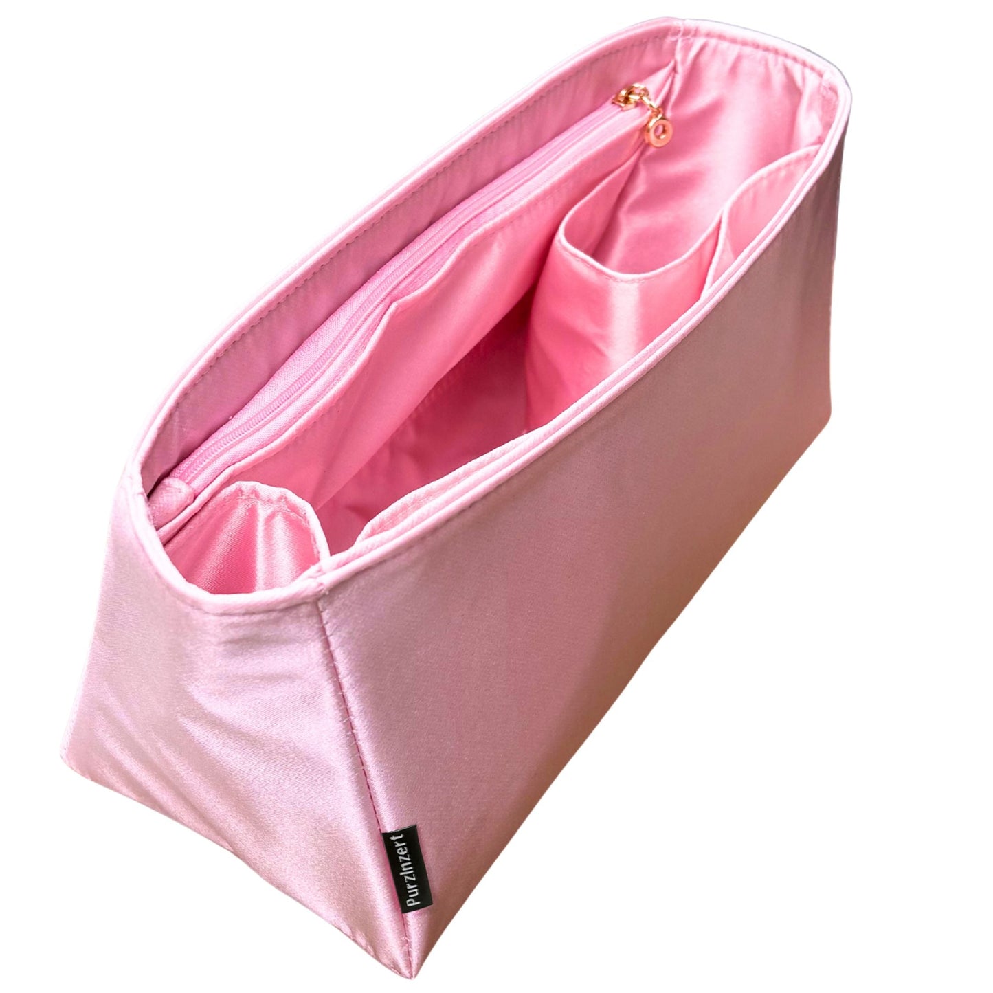 Bag Insert for (Balenciaga, Crush Hobo Bag Small) Organizer of Silk Fabric