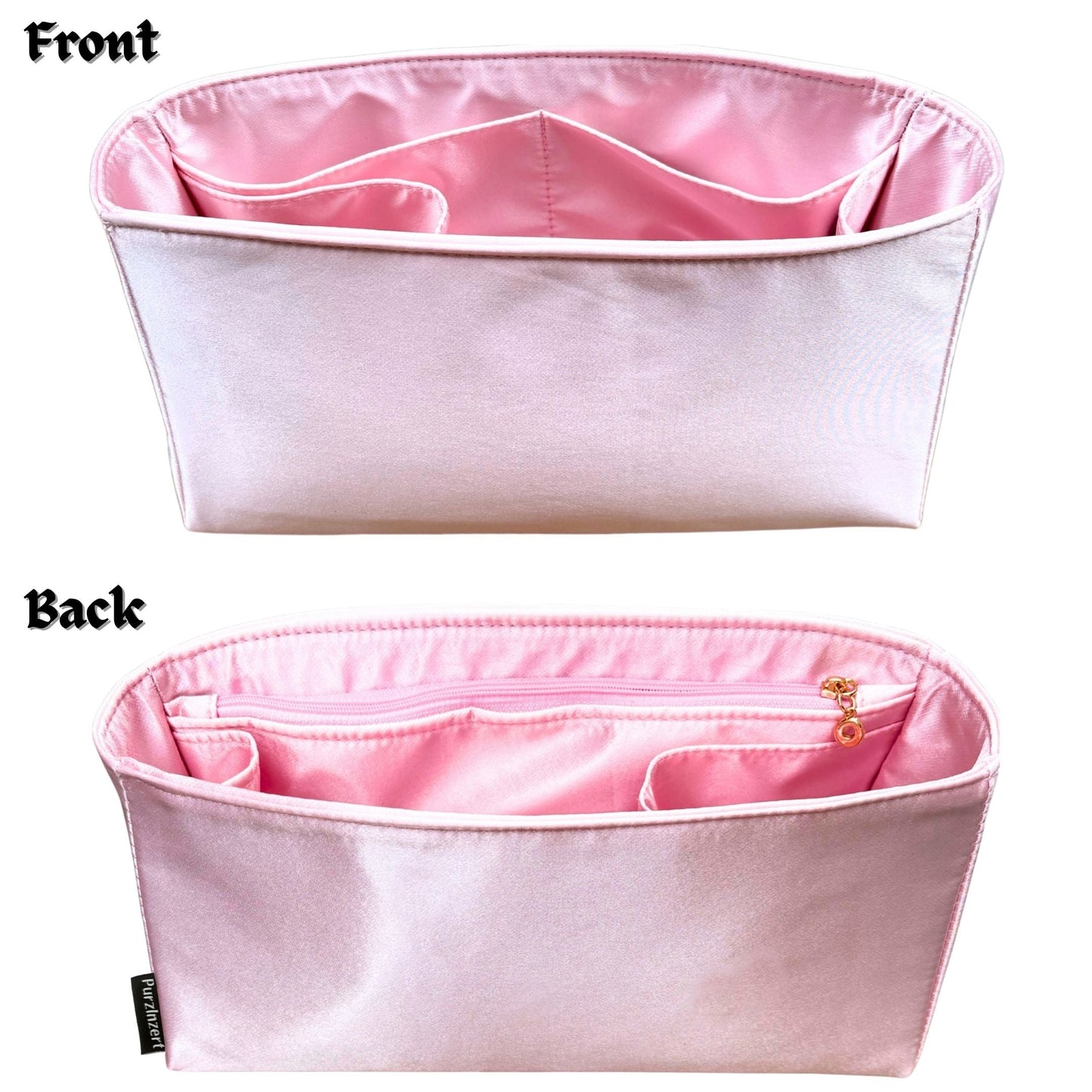 Bag Insert for (Bottega Veneta, Parachute Large) Organizer of Silk Fabric