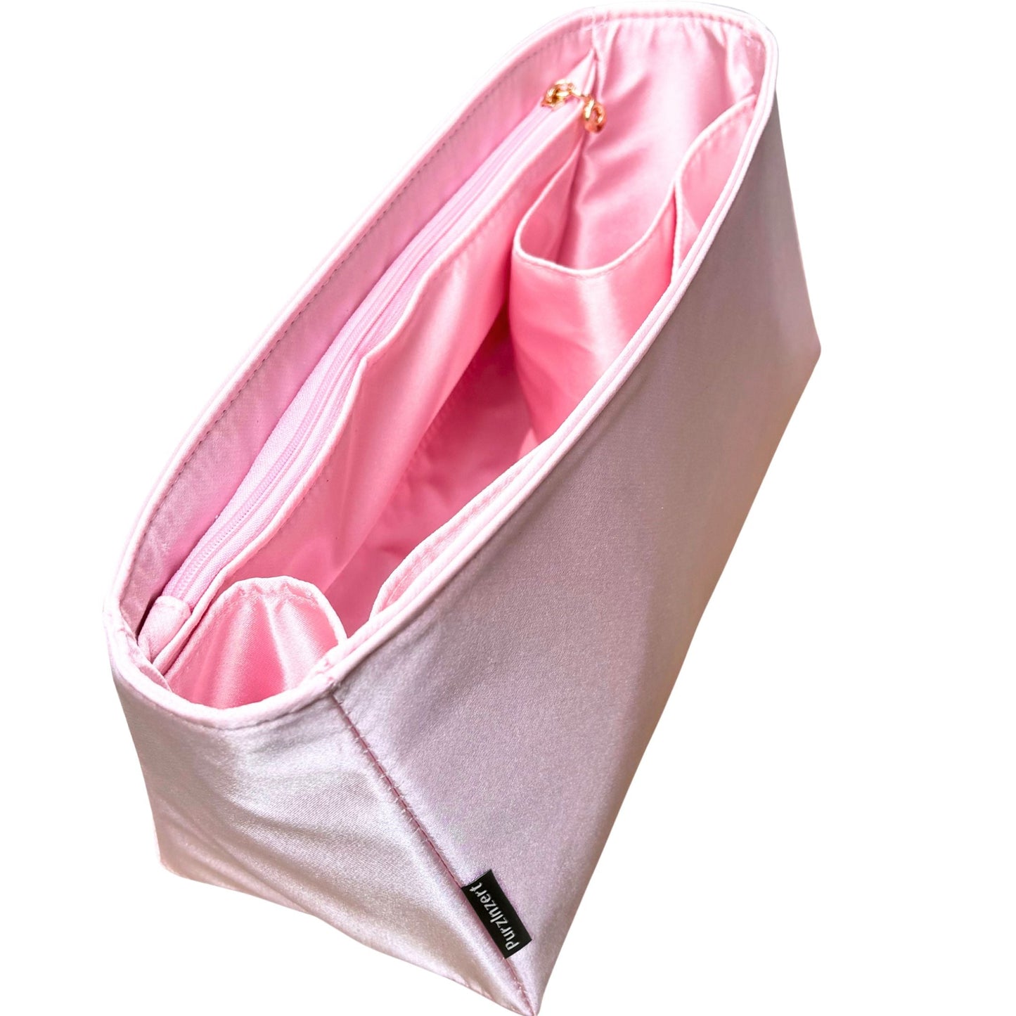 Bag Insert for (Bottega Veneta, BV Hop Large) Organizer of Silk Fabric