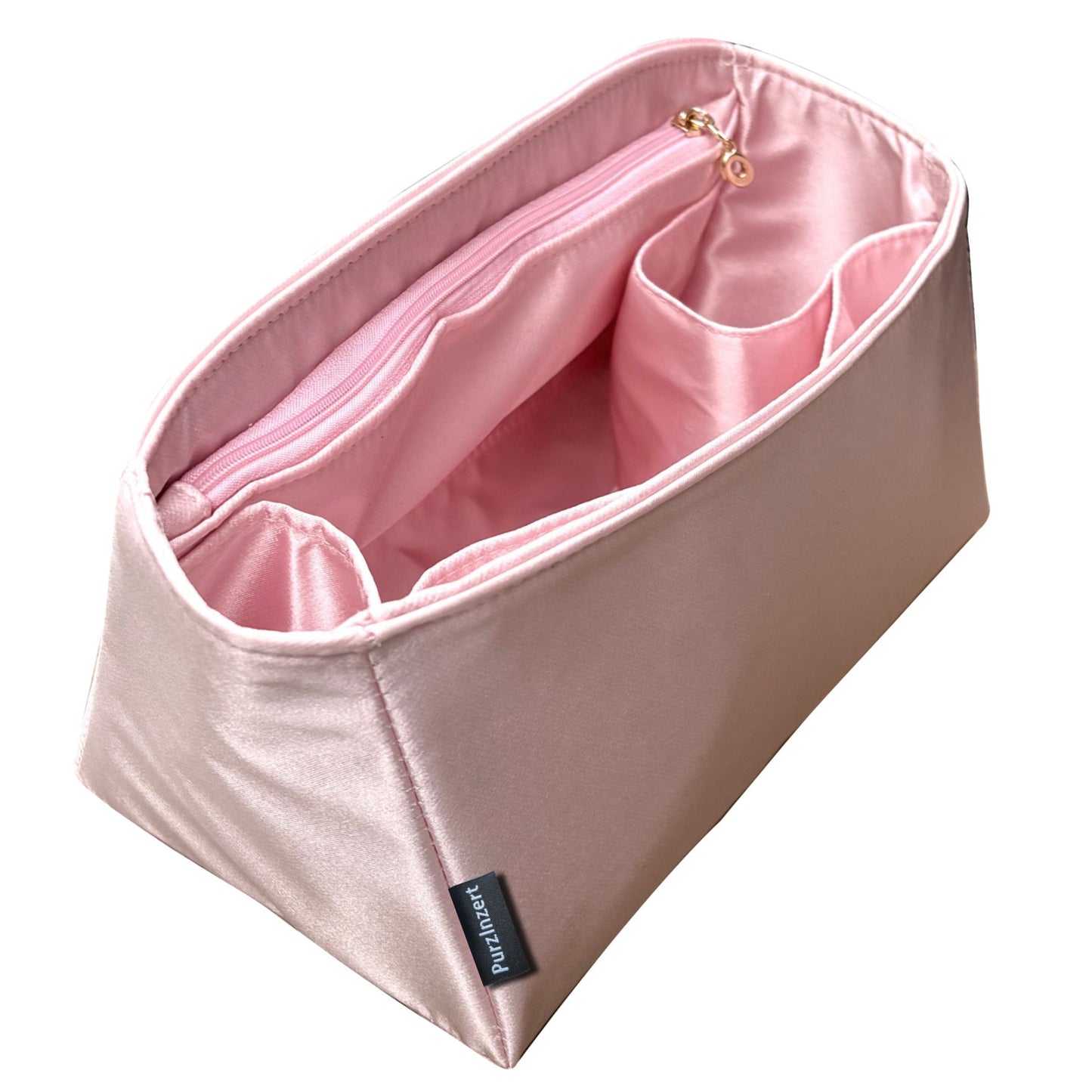 Bag Insert for (DeMellier, The Midi Hudson) Organizer of Silk Fabric