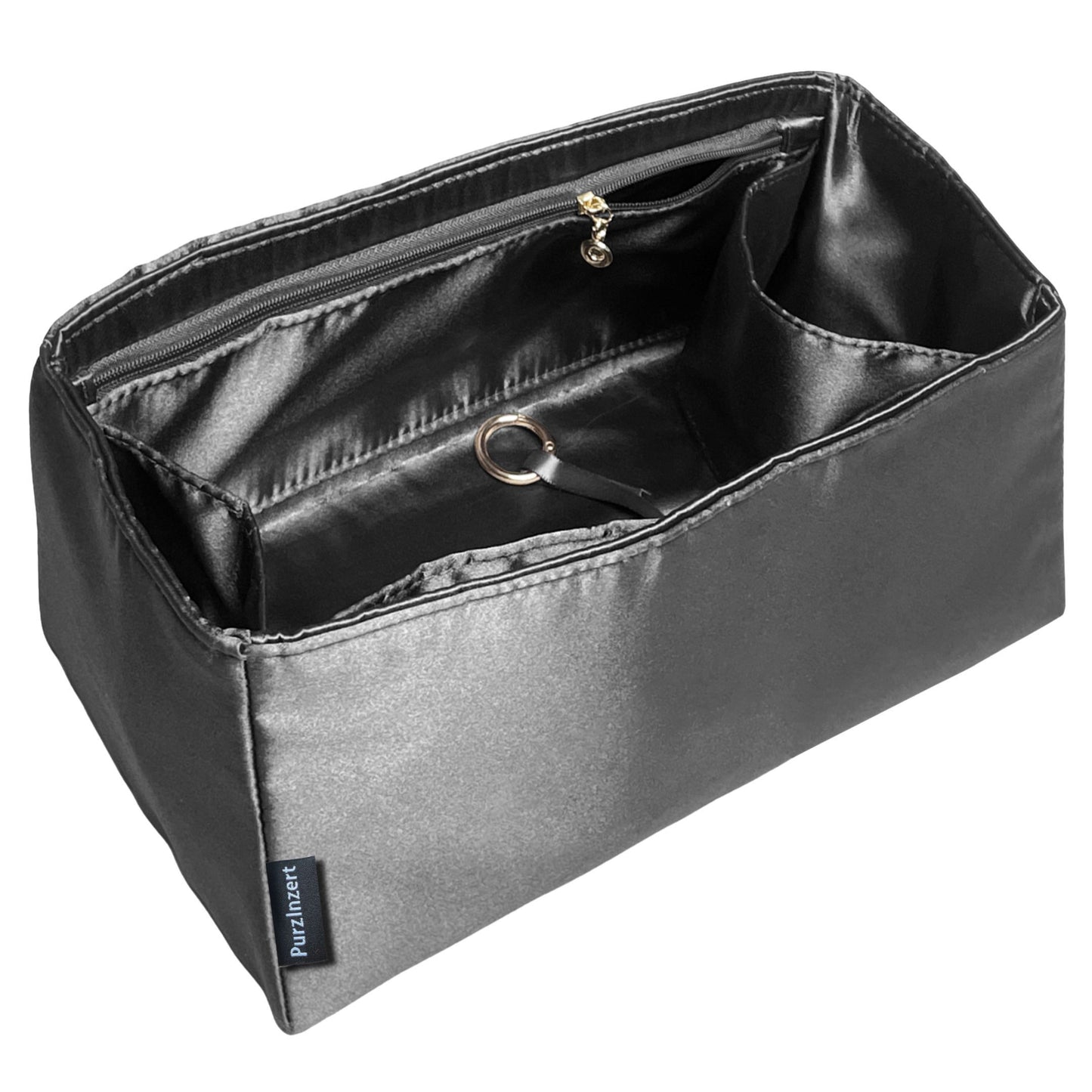 Bag Insert for (DeMellier, The Midi Hudson) Organizer of Silk Fabric
